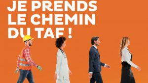 Bannière je prends le chemin du taf ! 2