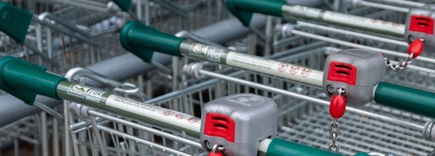 caddie de supermarché